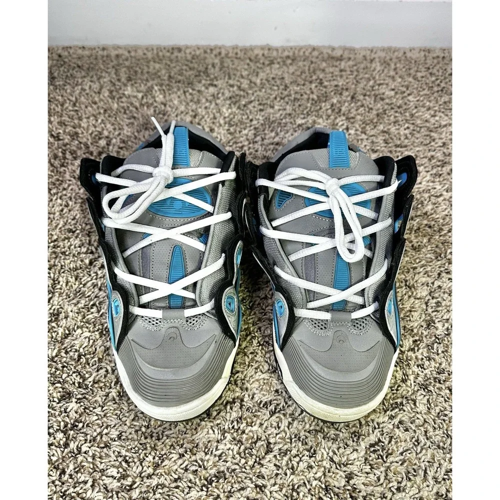 Osiris D3 2001 Men's Size‎ 8 Skateboard Shoes Gray Blue Sneakers